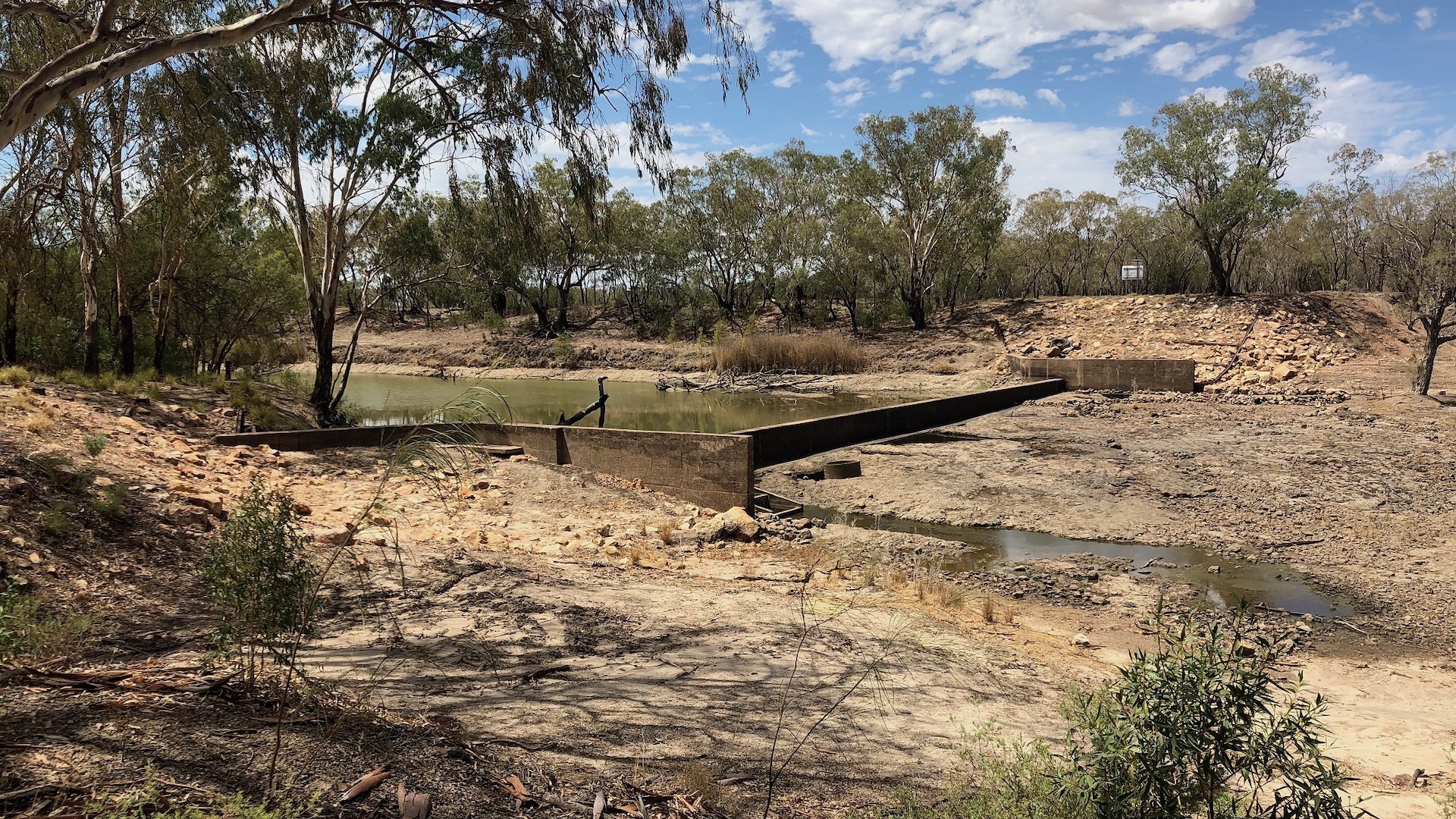 Northern Fish Flow Colliweir Before