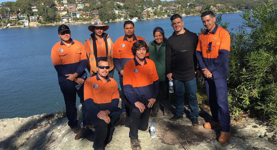 Riverkeeper Team at Oatley Point Reserve