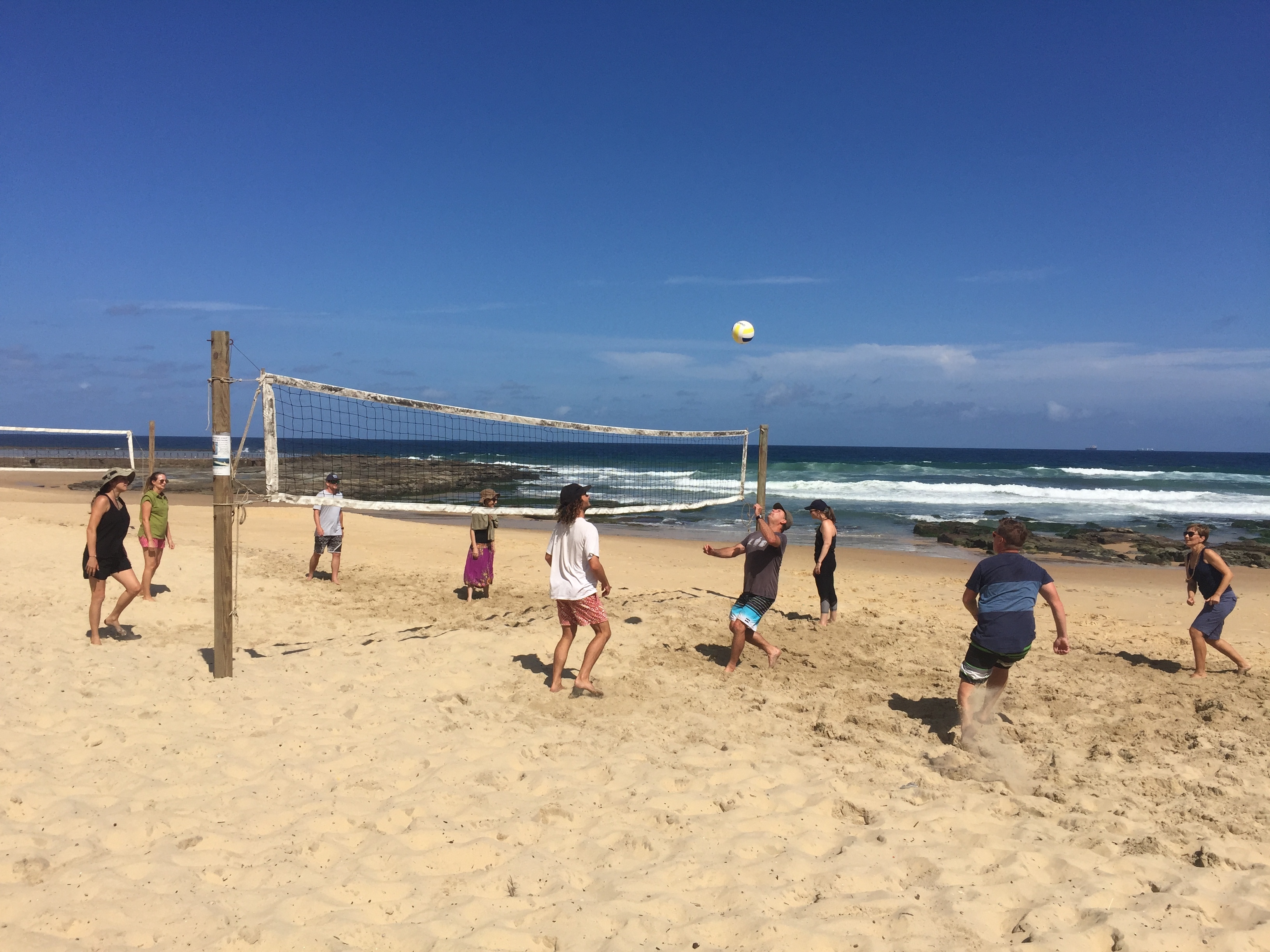 Newcastle Team Volleyball Gordo In Action